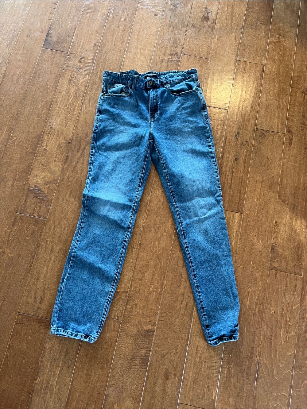 Classic Men's Blue Denim Jeans